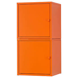 IKEA LIXHULT (291.615.92) Шафа, , помаранчевий