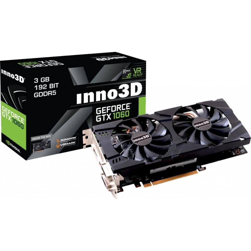 Відеокарта Inno3D GeForce GTX1060 3GB X2 (N106F-2SDN-L5GS)