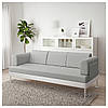 IKEA DELAKTIG (492.596.96) 3-місний диван, Tallmyra білий/чорний, фото 2