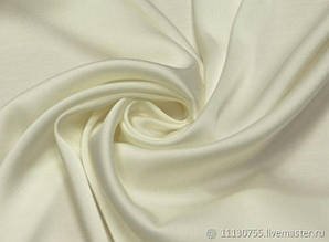 Шовк армані тканина (молочний)