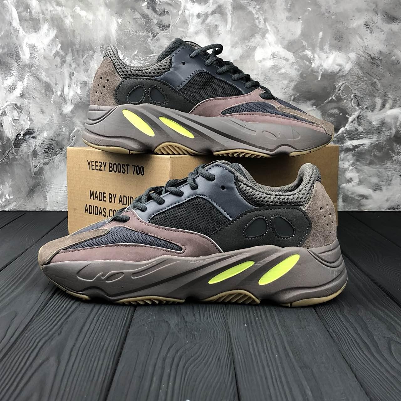 Чоловічі кросівки Adidas Yeezy Wawe Runner 700 Boost Kanye West Grey, фото 1
