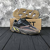 Чоловічі кросівки Adidas Yeezy Wawe Runner 700 Boost Kanye West Grey, фото 4