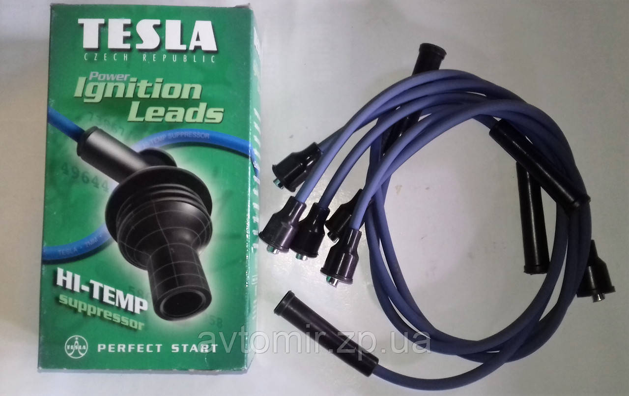 Дроти свічкові Москвіч 2141 Тесла зелені (TS T136H)