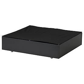 IKEA VARDO (202.382.23) Контейнер для постільного приладдя, чорний