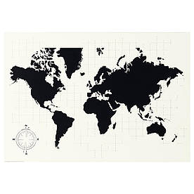 IKEA MOLLTORP (703.192.50) Планування, карта світу, план вашого світу