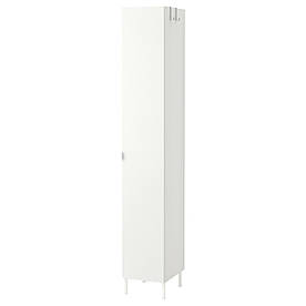 IKEA LILLANGEN (891.880.13) Високий/дверний шафа, алюміній