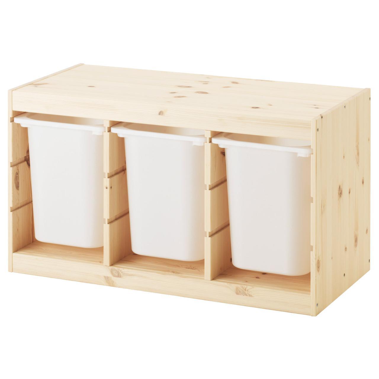 IKEA TROFAST (091.025.32) Комод для игрушек с контейнерами - фото 1 - id-p881159045