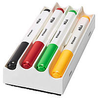 IKEA MALA (001.840.42) Ручка для доски, разные цвета, разные цвета