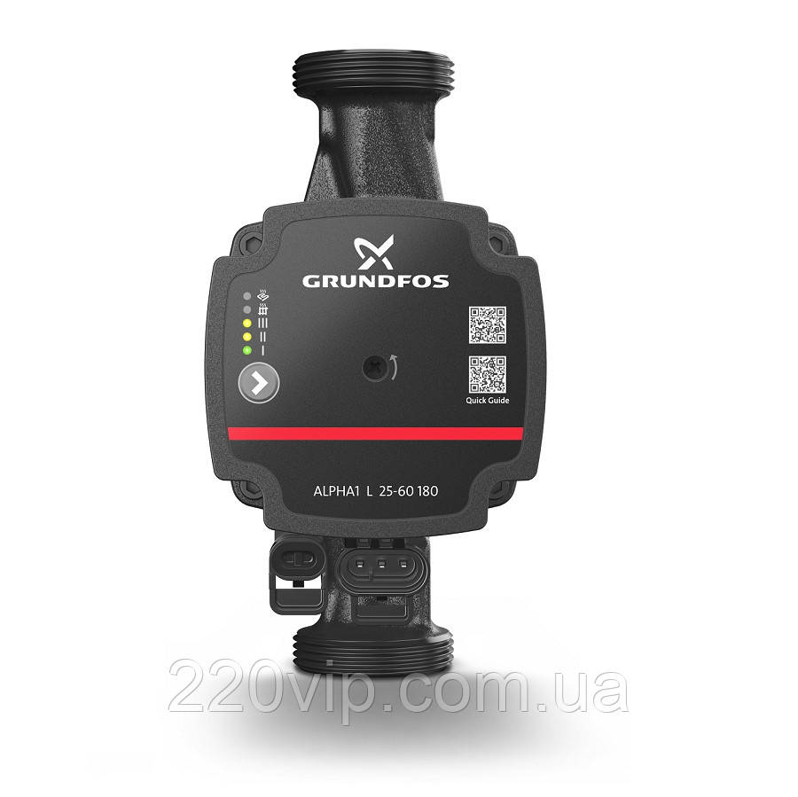 Циркуляційний насос ALPHA1 L 25-60 180 1 GRUNDFOS, 99160584