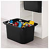 IKEA TROFAST (192.285.88) Шафа з контейнерами білий, чорний ящик, фото 3