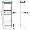 IKEA BRUSALI (203.022.85) Шафа, коричневий, фото 3