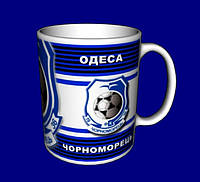 Кружка футбольная / чашка с принтом футбол Черноморец