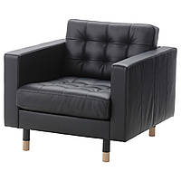 IKEA LANDSKRONA (590.317.78) Крісло, Grann, Bomstad black/metal