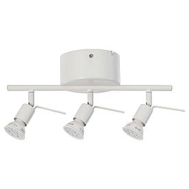 IKEA TROSS (602.626.59) софіт Стельовий, 3 відбивача, білий