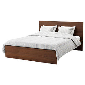 IKEA MALM (991.570.49) Ліжко, високий, білий вітраж, Luroy