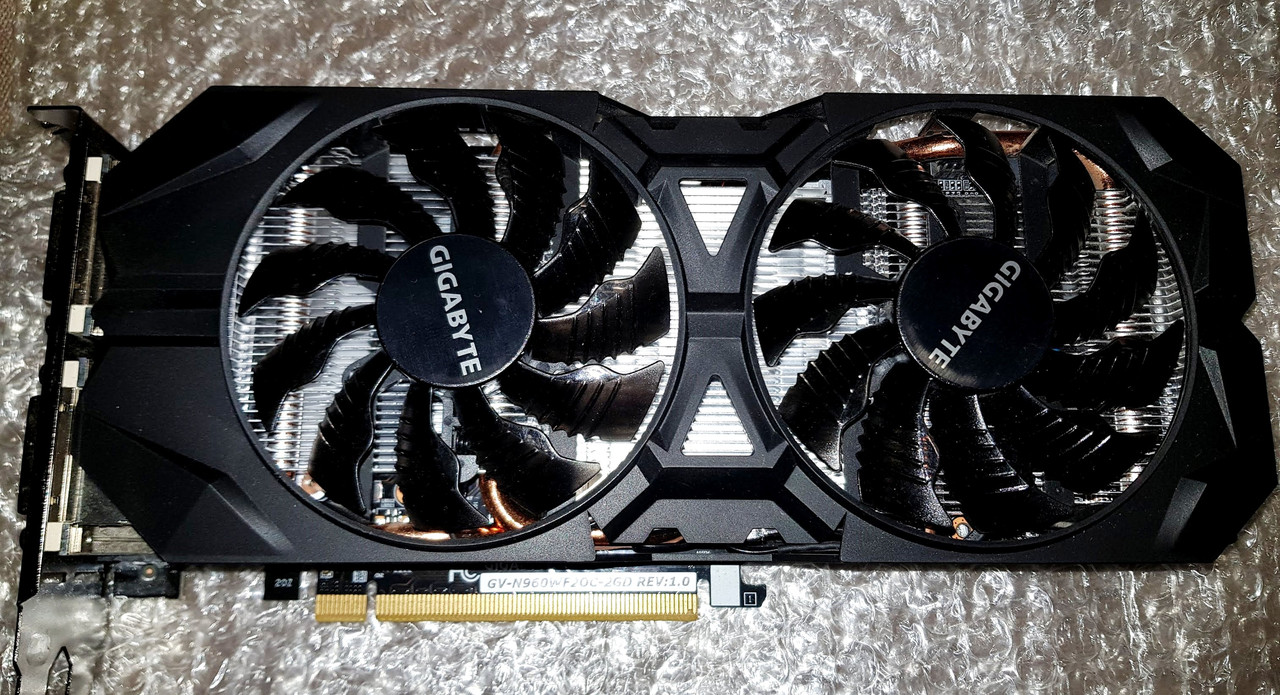 Мощная игровая видеокарта Gigabyte NVIDIA GeForce GTX 960 2GB OC GDDR5 DX12! - фото 1 - id-p776150417