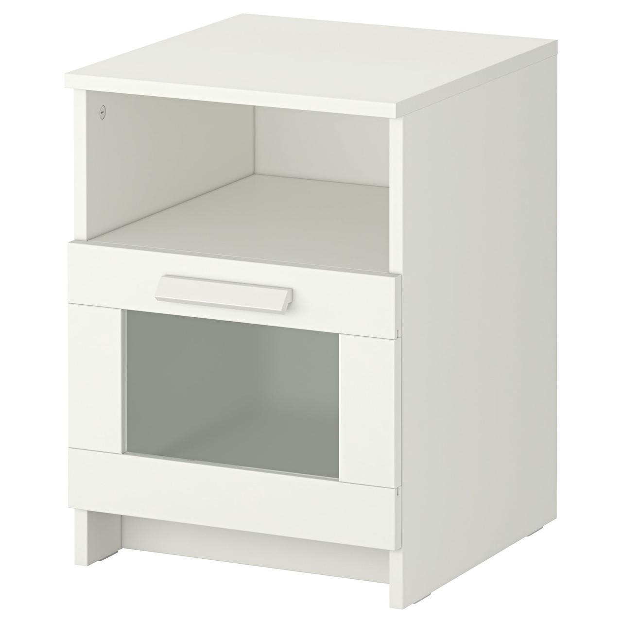 IKEA BRIMNES (102.349.42) тумбочка, білий