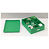 IKEA TJENA (002.919.85) Коробка з перегородками, зелена, фото 4