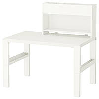 IKEA PAHL (191.289.61) Рабочий стол с и дополнительный модуль для стола, белый