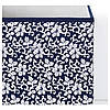IKEA DRONA (102.819.57) Ящик-Коробка синій, білий квітковий візерунок, фото 3