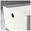 IKEA KUGGIS (102.802.03) Коробка з кришкою, біла, фото 7