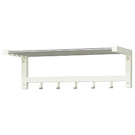 IKEA TJUSIG (401.526.33) Полиця для капелюха, білий