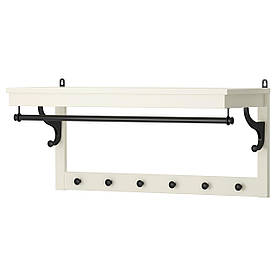 IKEA HEMNES (602.437.98) Полиця для капелюха, білий