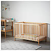 IKEA SNIGLAR (302.485.37) Дитяче ліжечко , бук, фото 3