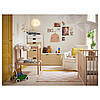 IKEA SNIGLAR (302.485.37) Дитяче ліжечко , бук, фото 6