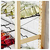 IKEA IVAR (491.335.79) 1 секція/стійка для пляшок, сосна, сірий, фото 3