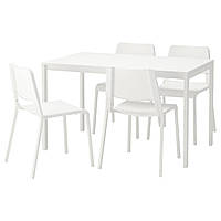 IKEA MELLTORP / TEODORES (292.212.56) Стол и 4 стула