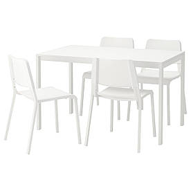 IKEA MELLTORP / TEODORES (292.212.56) Стіл і 4 стільця