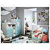IKEA STUVA / FRITIDS (392.531.76) Ліжечко дитяче з ящиками блакитний, фото 5