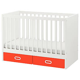 IKEA STUVA / FRITIDS (492.531.85) Дитяче ліжко з ящиками, червона