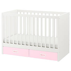 IKEA STUVA / FRITIDS (792.672.80) Ліжко з ящиками, світло-коричневий