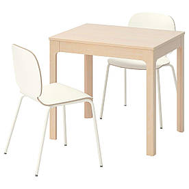 IKEA EKEDALEN / SVENBERTIL (592.214.53) Стол и 2 стула, белая