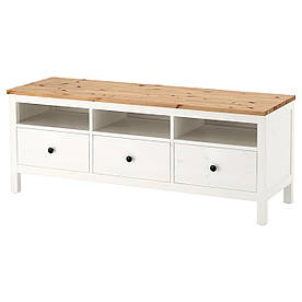 IKEA HEMNES (504.135.26) Тумба під ТВ, білий