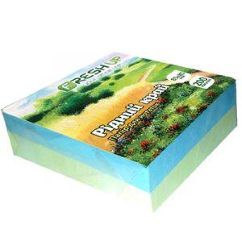 Блок паперу Fresh Up FR-0550 для нотаток Рідний край клеєний 85х85х200арк (1/48)