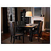 IKEA STORNAS (401.849.45) Розсувний стіл, коричнево-чорний, фото 7