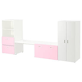 IKEA STUVA / FRITIDS (292.672.49) Шафа, білий, червоний