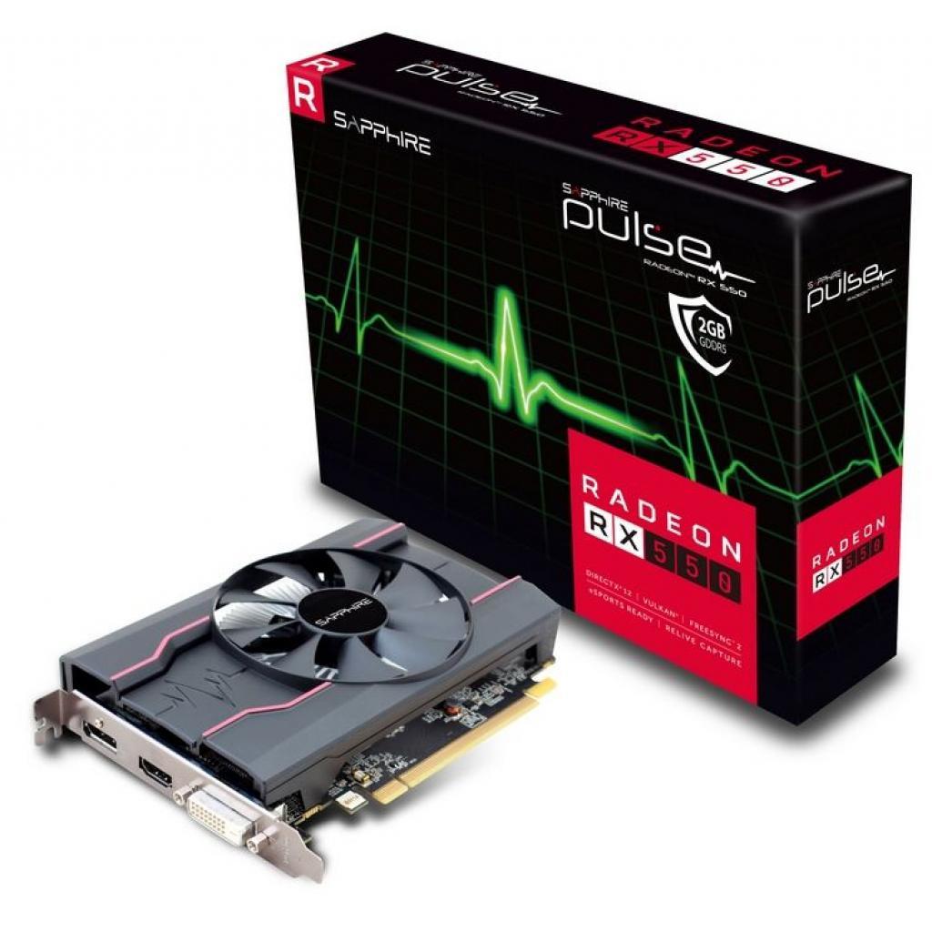 Відеокарта Sapphire Radeon RX 550 Pulse (11268-03-20G)