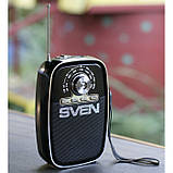 Портативний радіоприймач SVEN SRP-445 чорний, фото 5