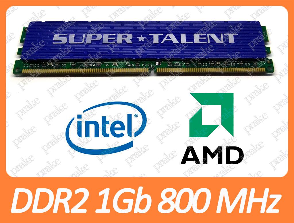 DDR2 1GB 800 MHz (PC2-6400) CL5 Super Talent T800UB1GC5