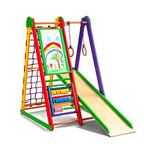 Детский спортивный комплекс для квартиры (Пирамида) «Kind-Start», фото 2