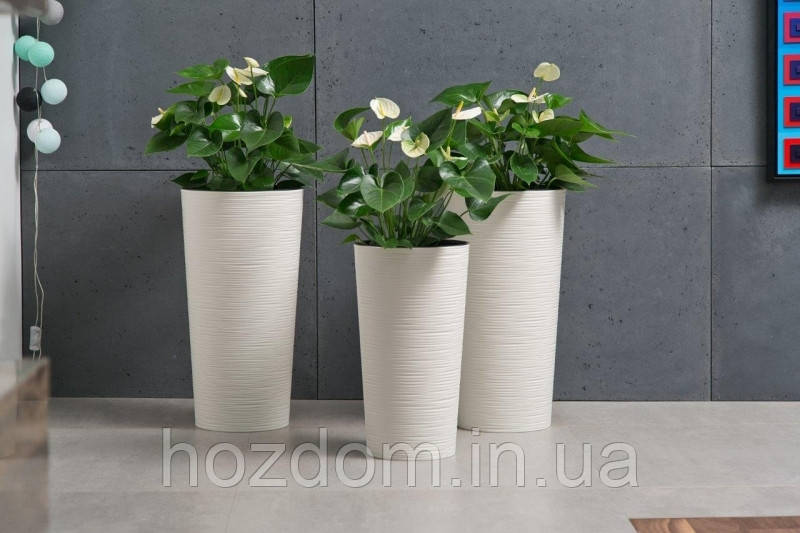 Вазон "Лілія-Длуто" 250 Білий