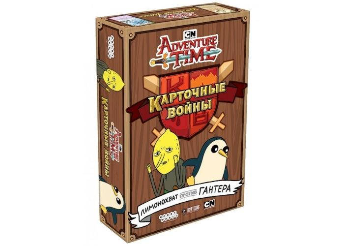 

Настольная игра Hobby World Время приключений Карточные войны: Лимонохват против Гантера (Adventure Time Card