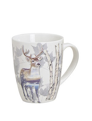 Кружка з фото оленя/вовка/ведмедя кераміка 10см 250мл Гранд Презент 10014711, фото 1