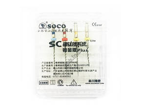 Файли NiTi SOCO SC Plus Lite асорті 17-30 25 мм.