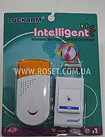 Дверний дзвінок бездротовий — Luckarm Intelligent 8603 (жовтогарячий)