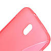 Чохол силіконовий S форми на HTC Desire 500 506e, рожевий, фото 4